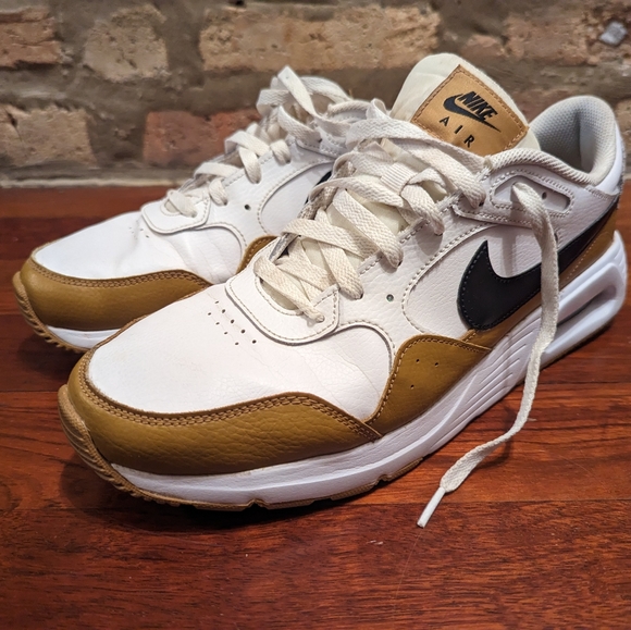 Nike Air Max SC White Yellow Men Size 11.5 DH9636-100 - Picture 2 of 6